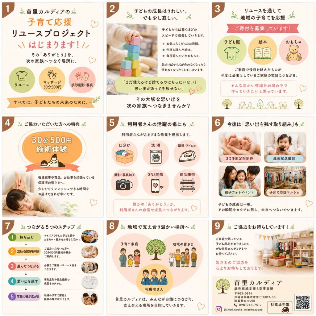 子どものリユースプロジェクト